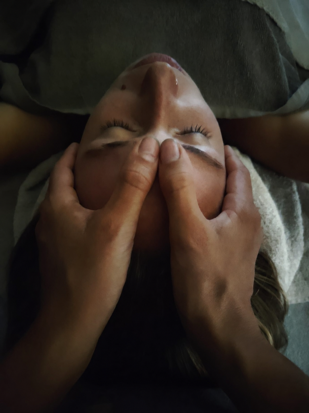 Ayurvedische gezichtsmassage bij InnerFree